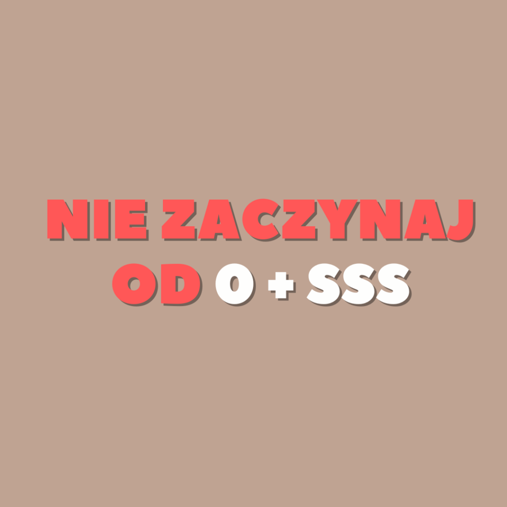 Nie zaczynaj od zera + Sztuka Subtelnej Sprzedaży