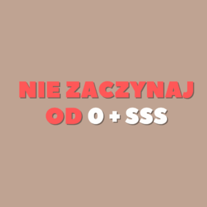 Nie zaczynaj od zera + Sztuka Subtelnej Sprzedaży