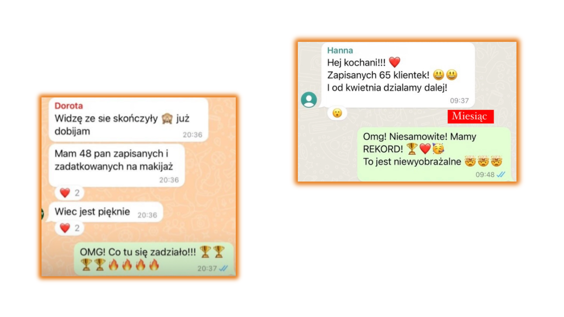 Rezultaty klientki Beauty Mentor