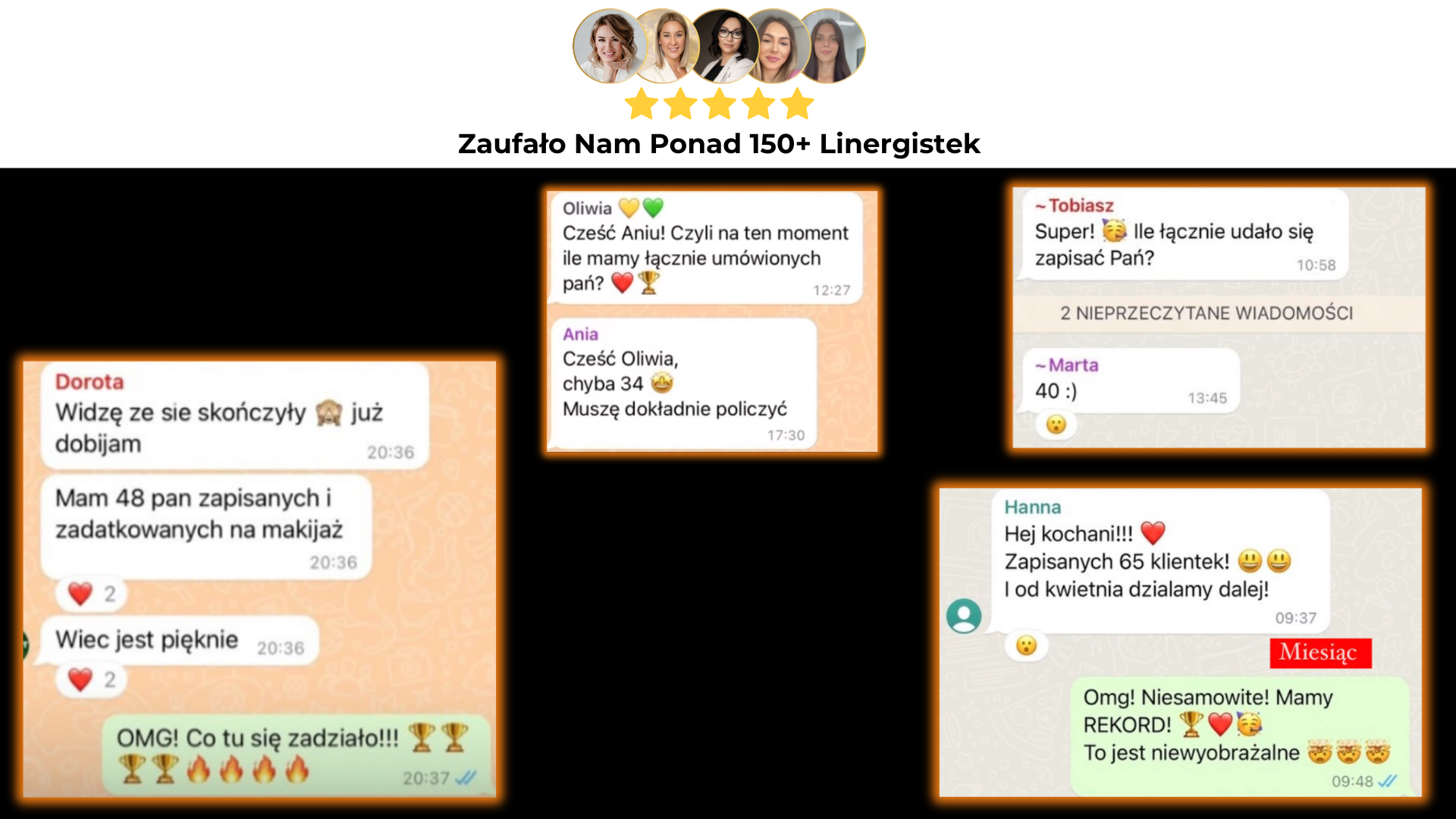 Customer reviews and testimonials